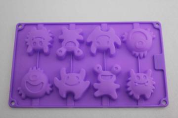 Purple Cake Jelly Mold Silicone Tray