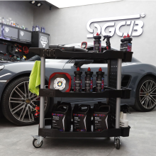 SGCB mobile utility cart tool storage-cart plastic trolley