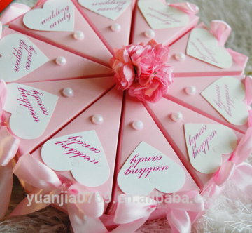 Decorative wedding cake box design