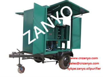 trailer Type Mobile Insulating Oil Purifier Equipment