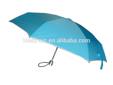Mini Blue 4 section aluminum umbrella