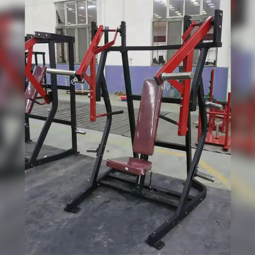 ISO-Lateral Bench Press yang dimuat pelat