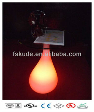 portable bar Glass home decor LED Light Up Bar Table