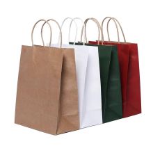 Sturdy Brown Paper Tote Bags for Shopping Needs
