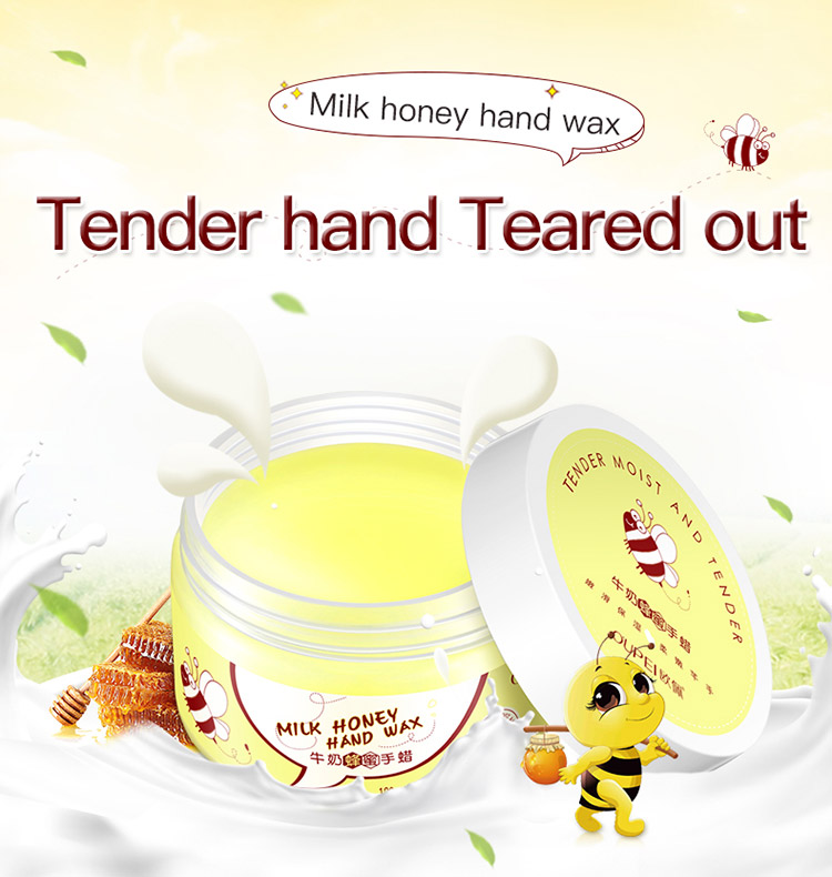 BISUTANG Hand Care Nourishing Moisturizing Whitening Exfoliating Milk Honey Hand Wax