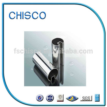 Chisco 201 / 304 BA Finish perforated stainless steel tube