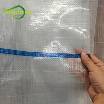 Woven Poly weave fabric tarpaulin with eyelets
