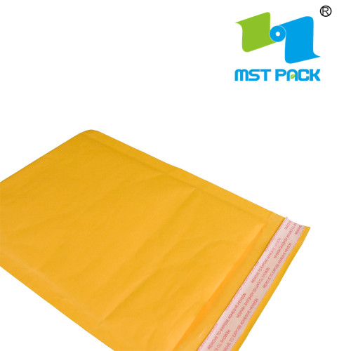 Hermetic Compostable Kraft Bubble Mailer Bag Custom