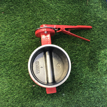 Válvula de mariposa duradera operada a mano