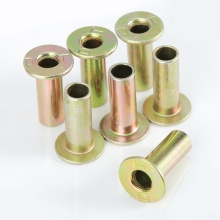 ROHS Compliant Environmental Electrical Copper Brass Contact Rivets and Bimetal Trimetal Stamping Rivets