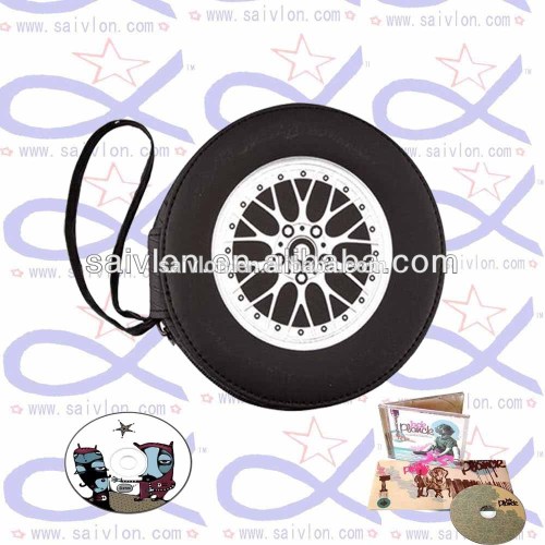 Wheel design CD wallet CD bag CD case