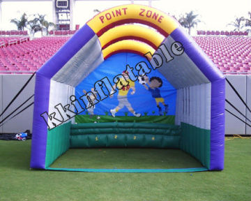 inflatable football shooting, inflatable soccer goal