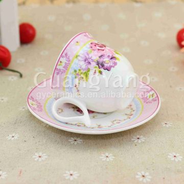 Latest New Design New Bone China Coffee Cup Carrier