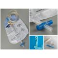 Medical sterile disposable urine bag collector with outlet