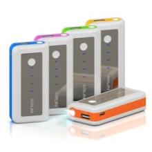 Backup cell phone charger with LED flashligt