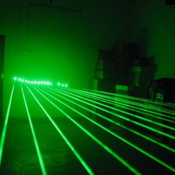 1.5W 532nm Green Curtain Laser,150mwX10pcs,Laser Array, Laser Bar, DMX Laser Light