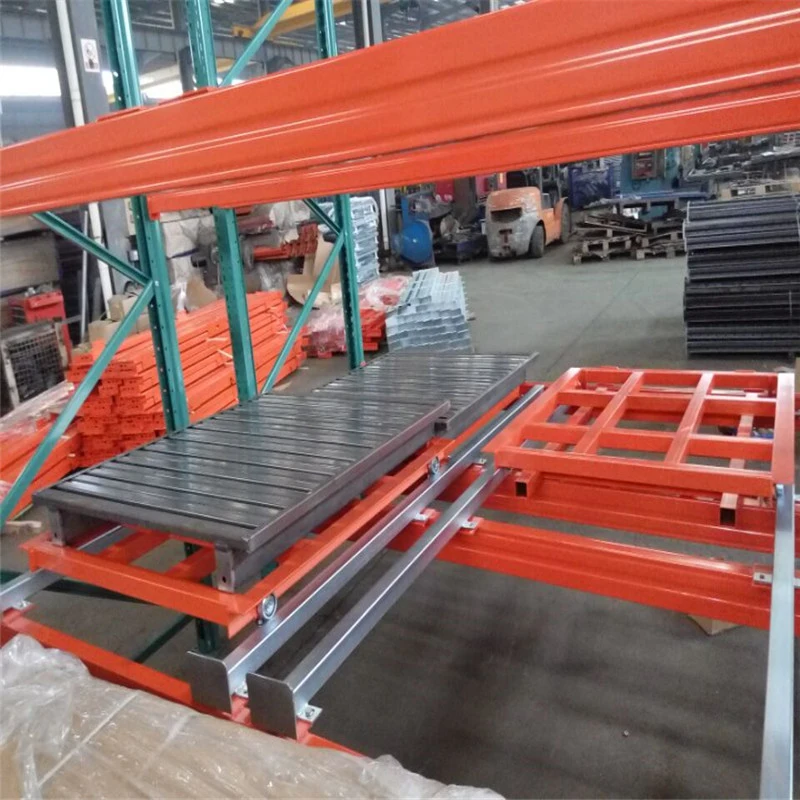 Push Back Drive in Pusher Mobile Racking System for Rack Shelf Shelves