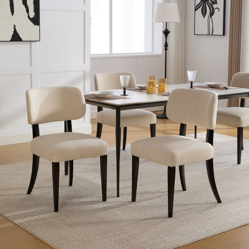 木製ダイニングチェア 2脚セット 5 Wooden Dining Chairs Set of 2 5