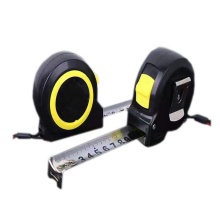 Professional metric tape measure with black ABS shell