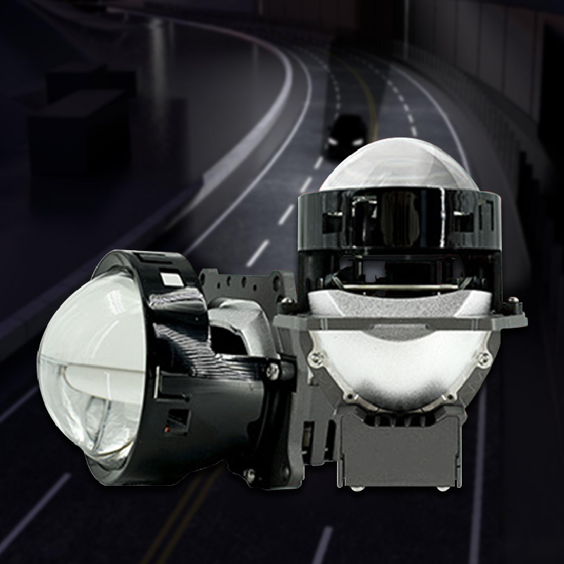 Lente de luz dupla LED LED double light lens