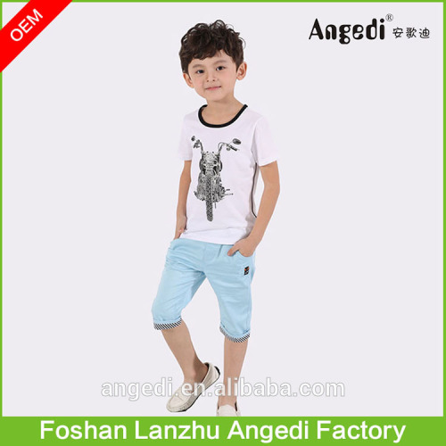 Kids summer clothing sets wholesale 2016 new product