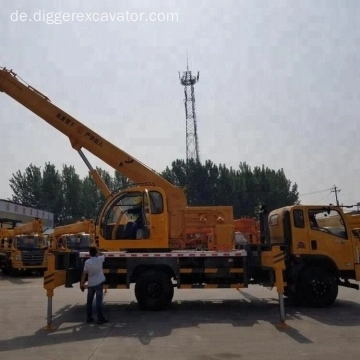 China Kleiner Mobiler Lkw Mit Kran 10 Tonnen Hersteller