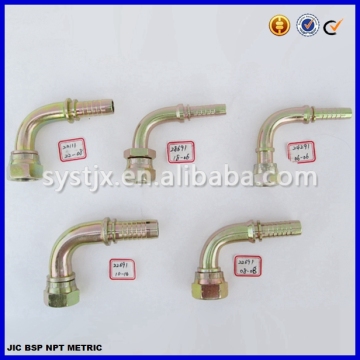 Hydraulic elbow fitting elbow nipple elbow connector