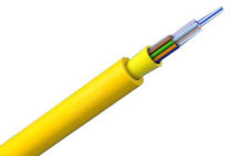 8 Cores Indoor Fiber Optic Cable For Telecommunication , Optic Fibre Cabling