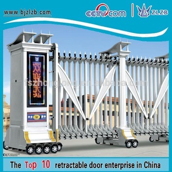 House main gate decorative electric gate modern security door