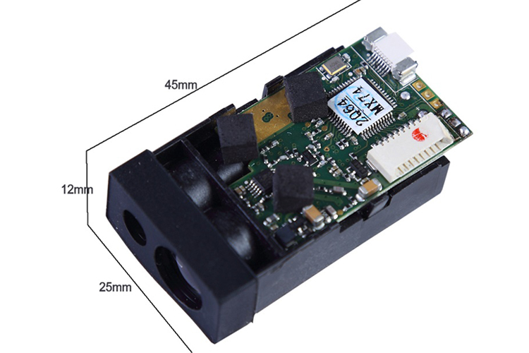 30m Range Sensor Size