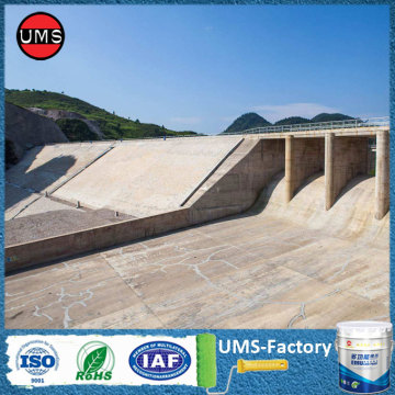 Reservoir dam polyurea waterproofing coating durability