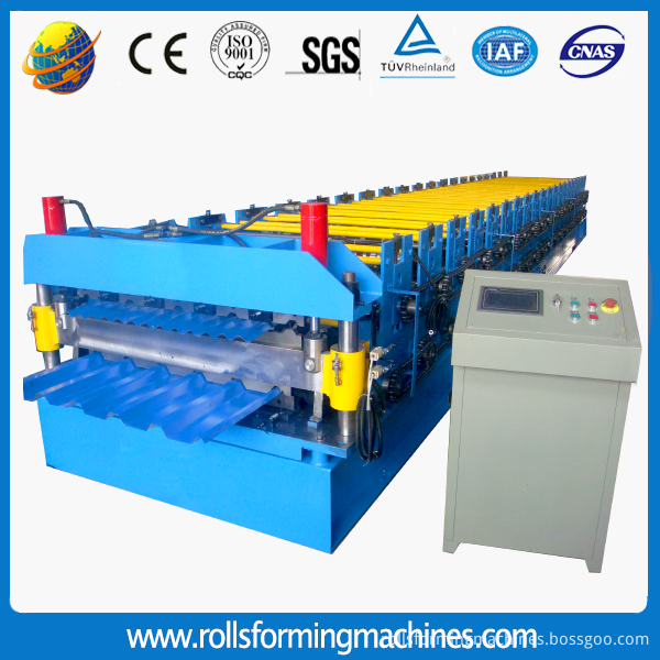 wave model roofing forming machine