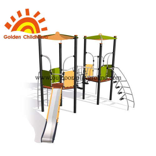 Outdoor Wooden Exercise Climbing Playground equipment