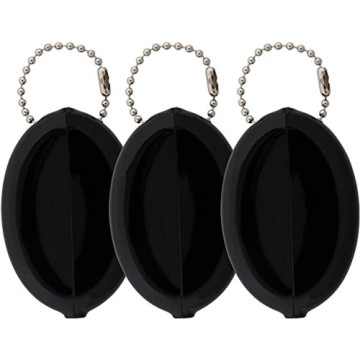 Custom Oval Getah Purse Change Change Holder