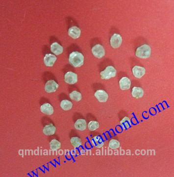 HPHT rough white diamond
