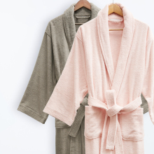 Cleanable And Fast Drying Soft Adult Bathrobe