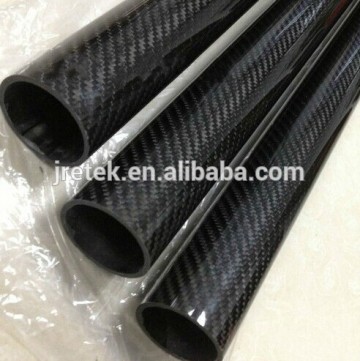 3K Twill Matte Pure Carbon Fiber Pipe
