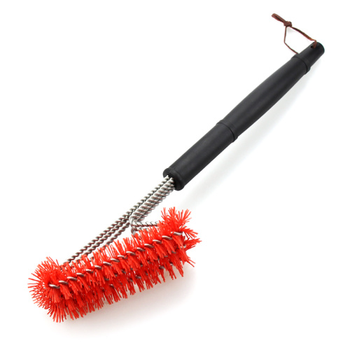 Brosse à récurer en nylon à usage intensif de 360 ​​°