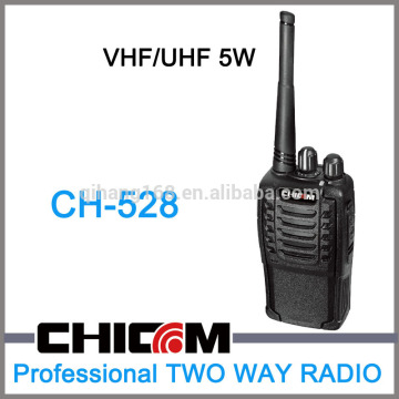 Handheld type 5W Transceiver radio two way radio walkie talkie