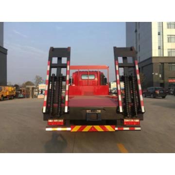 Dongfeng 4x2 flat bed truck for Construction machinery