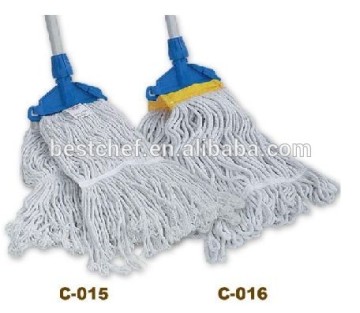 Cotton mop with band /cotton floor mops / cotton rope mop