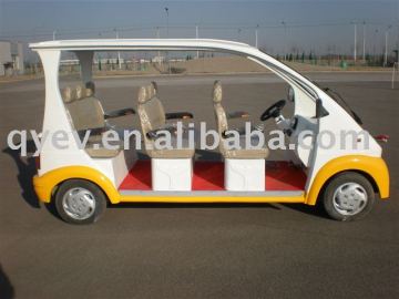 Electric tourist bus mini bus sightseeing cart