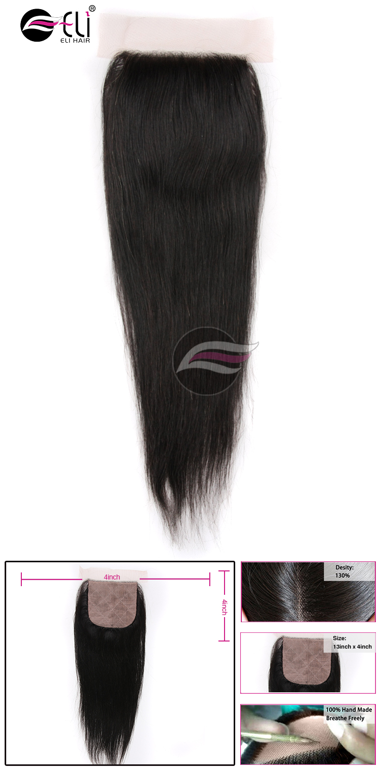 Factory Wholesale 100% Unprocessed Malaysian Straight Hair Weave Bundles With Closure Straight Human Hair with Closure