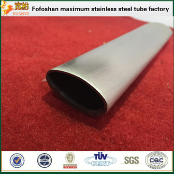 aisi316 polished hollow stainless steel oval tubes manufacturer