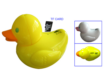 Portable Mini Duck Shape Cute Speaker with TF Card