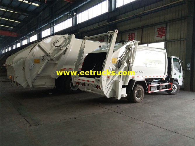 Docking Rubbish Truck