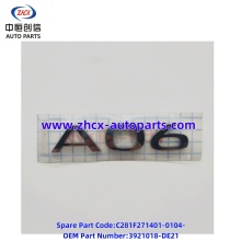Product Name Label for changan Qiyuan A06