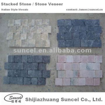 Mesh Backed Stone Mosaic