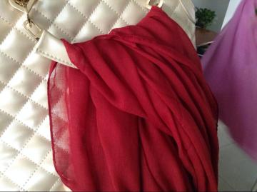 Spun Polyester Voile Fabric