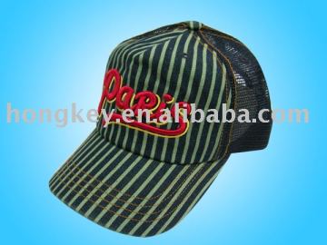 snap back mesh cap